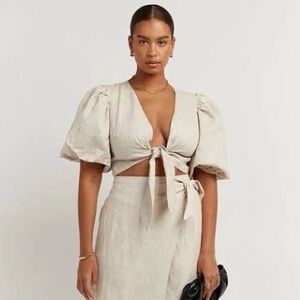 Dissh Hallie Linen Top